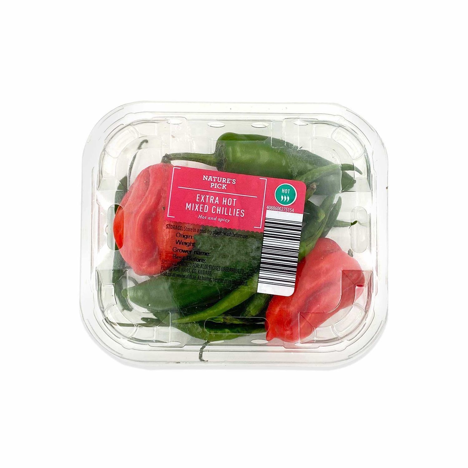 Mixed Chillies Extra Hot 65g Natures Pick Aldiie 